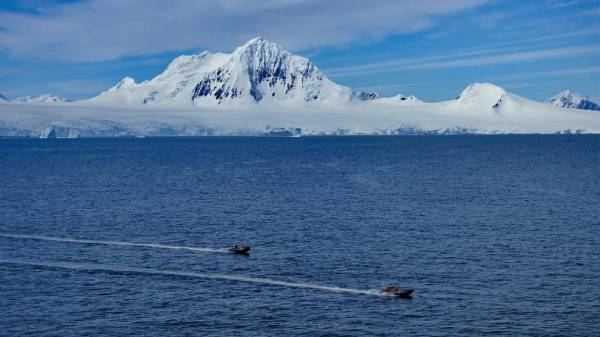 南极洲的空中交通