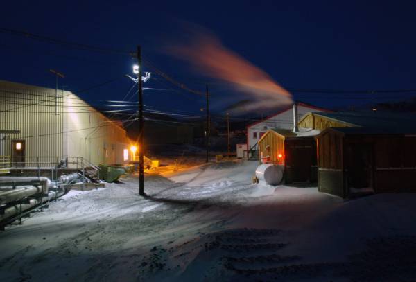 南极洲海岸线的基地